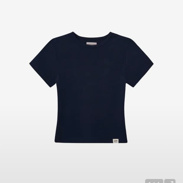 글로니 G BABY TEE (NAVY) S 네이비