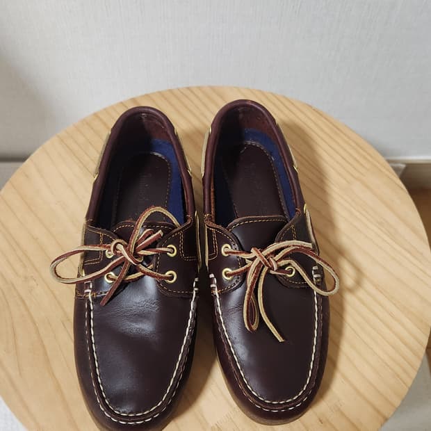 팀버랜드 보트 슈즈 2아이 7.5w 250