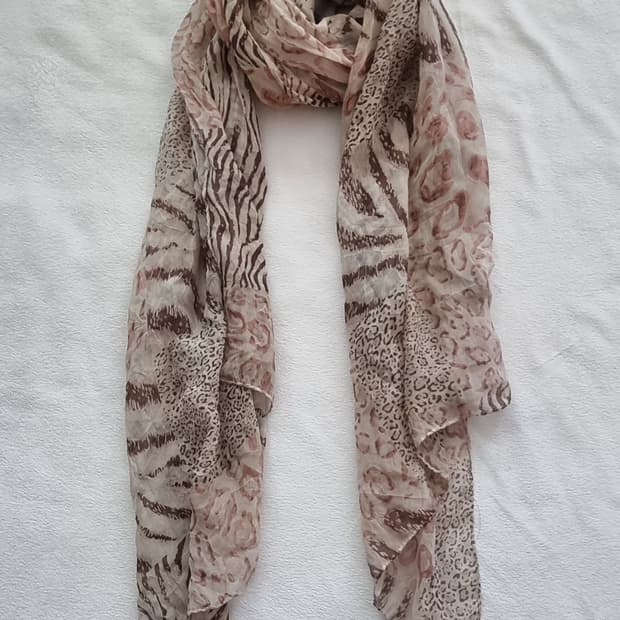 빈티지 갸루 오리엔탈 머플러