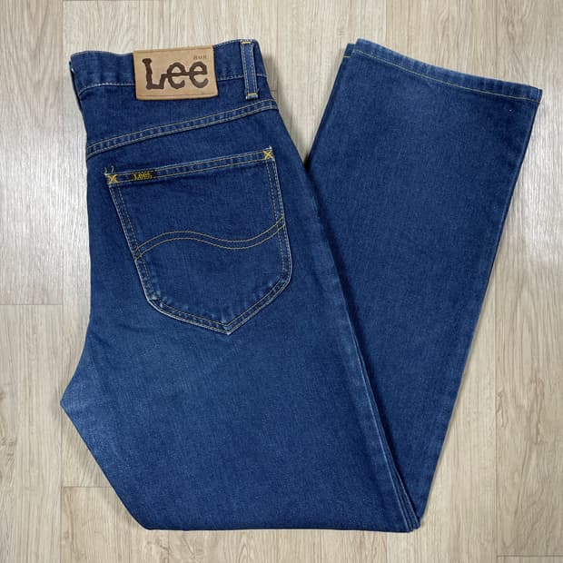 30) 90's Lee X 에드윈 진청 데님팬츠(일본제)