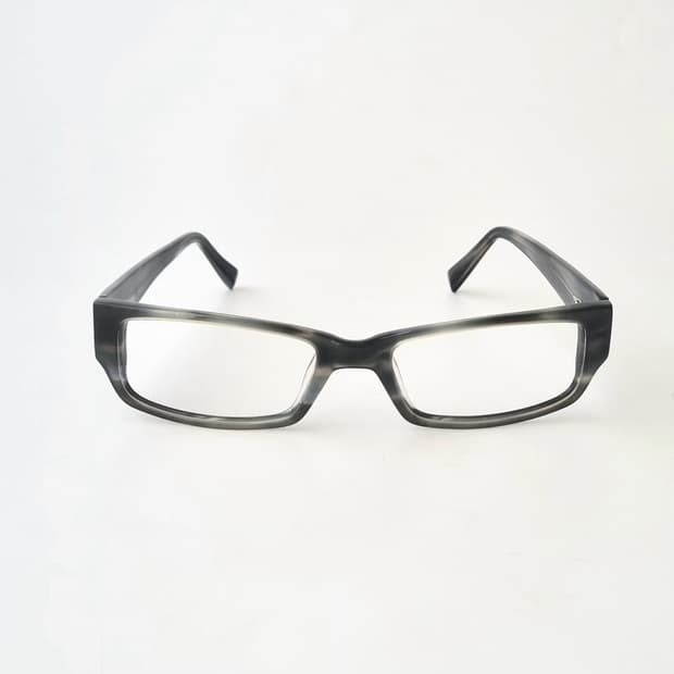 데드스탁 시크한 그레이 마블 직사각형 뿔테 안경테 614