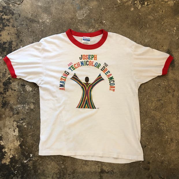 70s~90s Ringer T-shirt-L