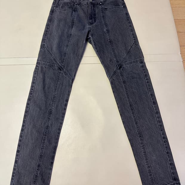 우영미 흑청 바이커진 / 46