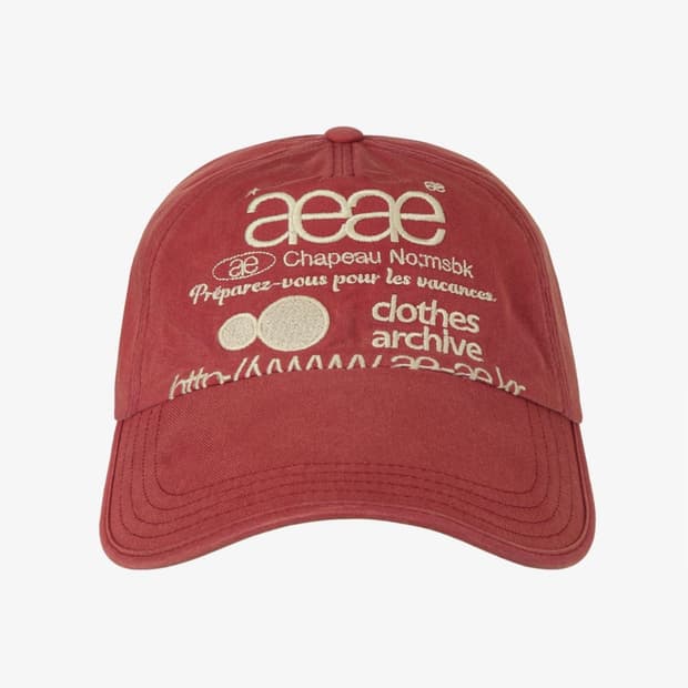 ARAR LOGO WASHED 5 PANNEL BALL CAP 볼캡 모자