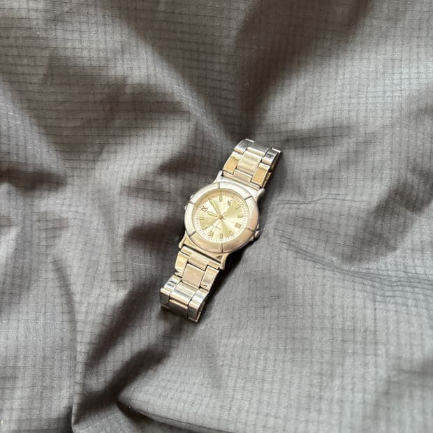vintage elio tacci metal watch
