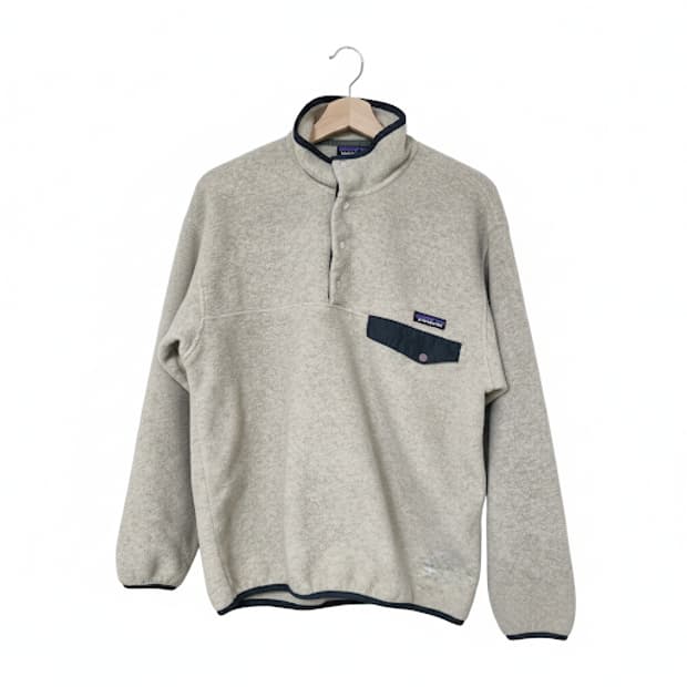 파타고니아 신칠라 오트밀그린 usa 생산 m