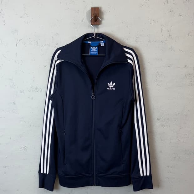 아디다스 유로파 삼선 트랙탑 져지 네이비