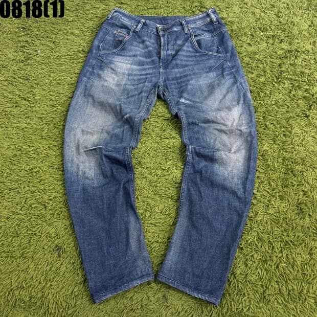 디젤 워싱 데님 팬츠 0818