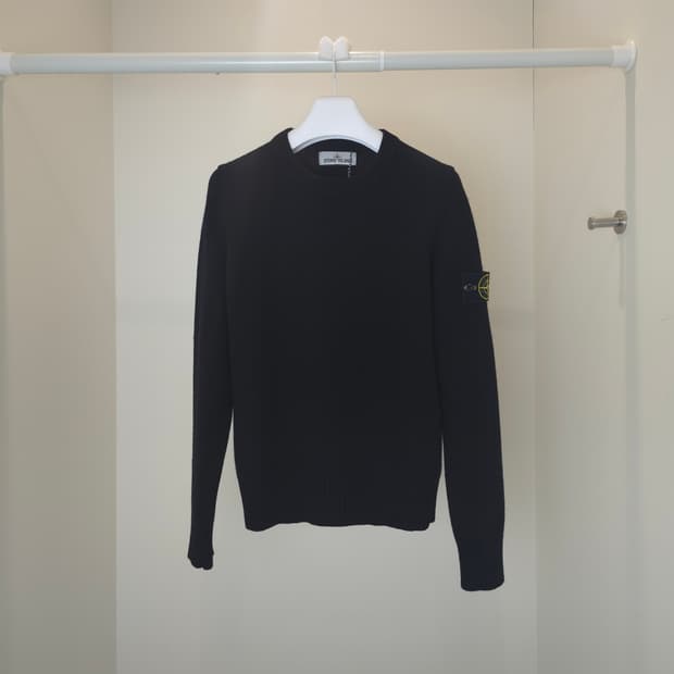 [중고/정품] 스톤아일랜드 와팬 패치 니트