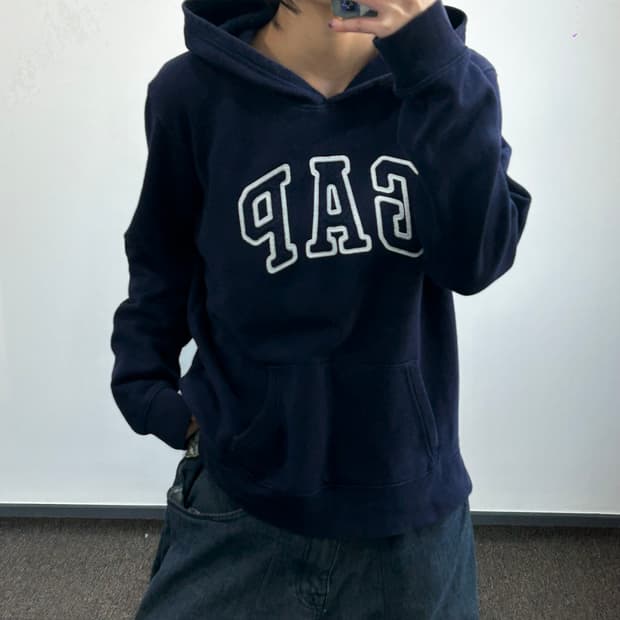 GAP 갭 네이비 후드티