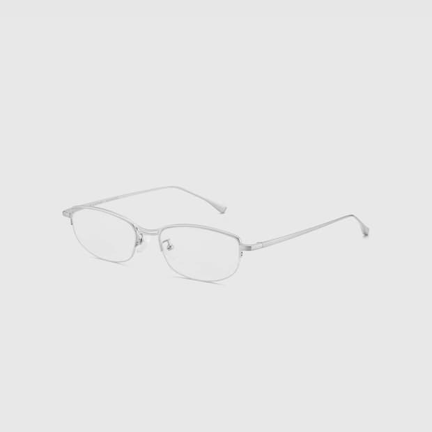 블루엘리펀트 안경 mune silver 성수한정 하금테 안경