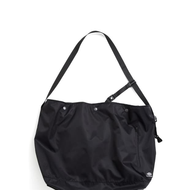  Wavy Messenger Bag Black