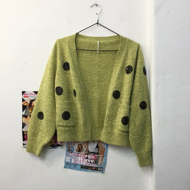 Dot cardigan