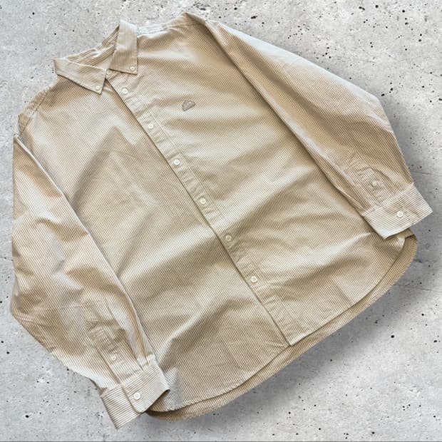 [XL] Lee 리 오버핏 스트라이프 셔츠 D599