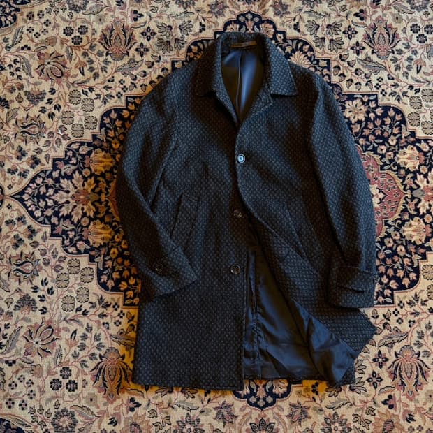 일레븐티 트위드 코트 남성95-100