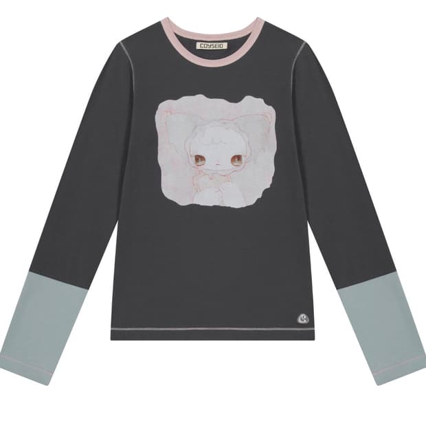 구함)) 코이세이오 BLUSH LONGSLEEVES CHARCOAL