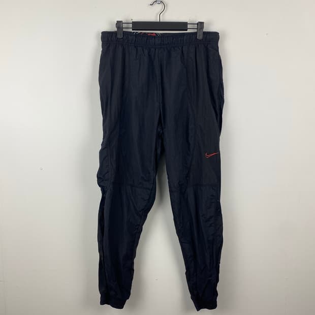 나이키 우븐 사이드포켓 블랙 조거팬츠 L <497>