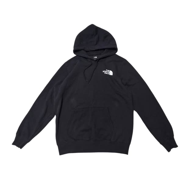 The North Face 노스페이스 블랙 후드 티셔츠