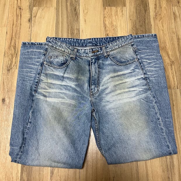 쿠어 더스티 엠보 데님 S