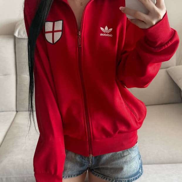 아디다스 잉글랜드 레드 져지