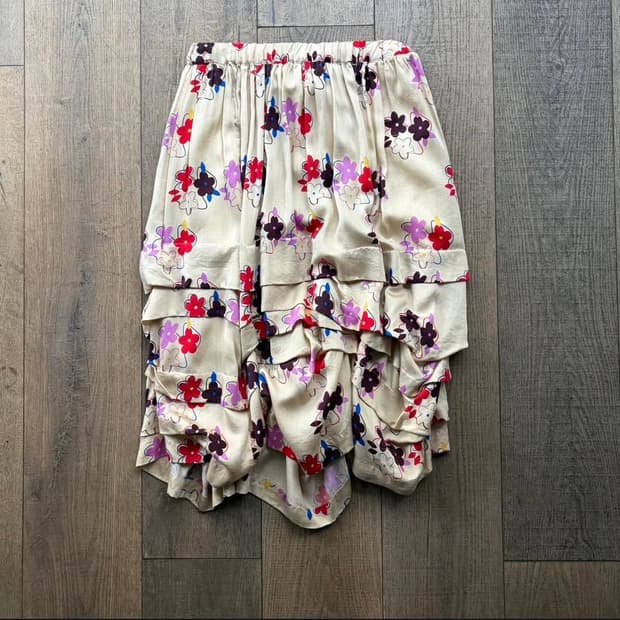 꼼데가르송 스커트