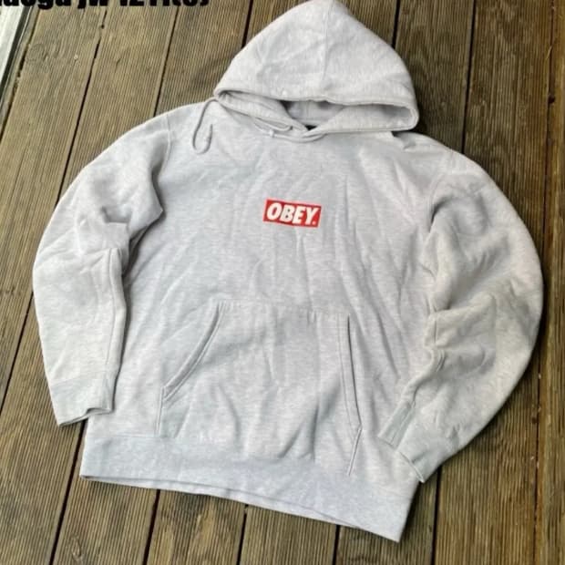 오베이 후드 그레이 L