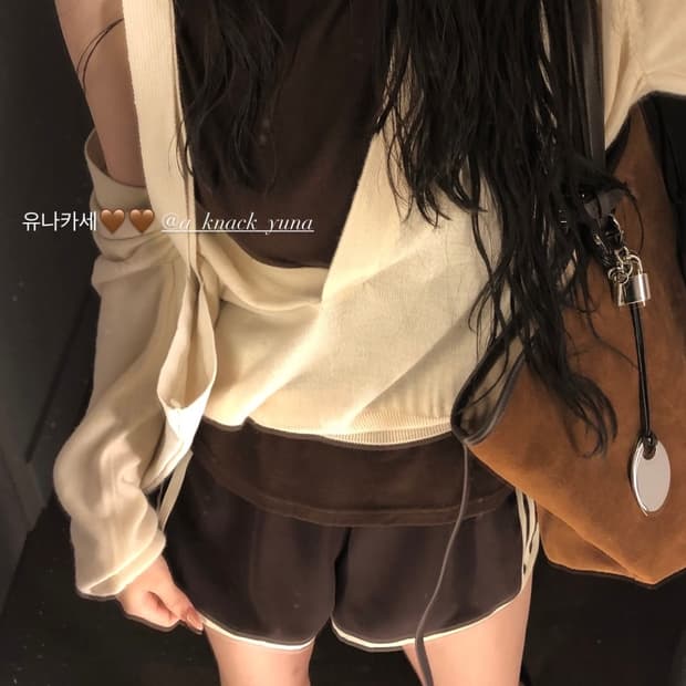 [714center]TOTTI BAG(SUEDE TAN)