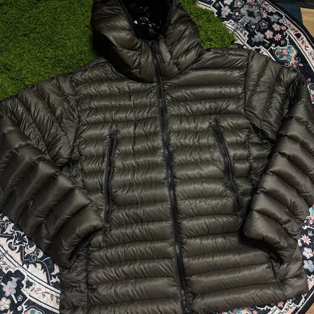 시티레저 시어 립스탑 후디드 라이트 다운