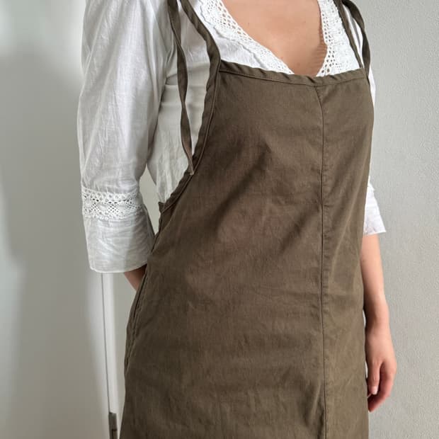 Back Lace-Up Camisole Dress