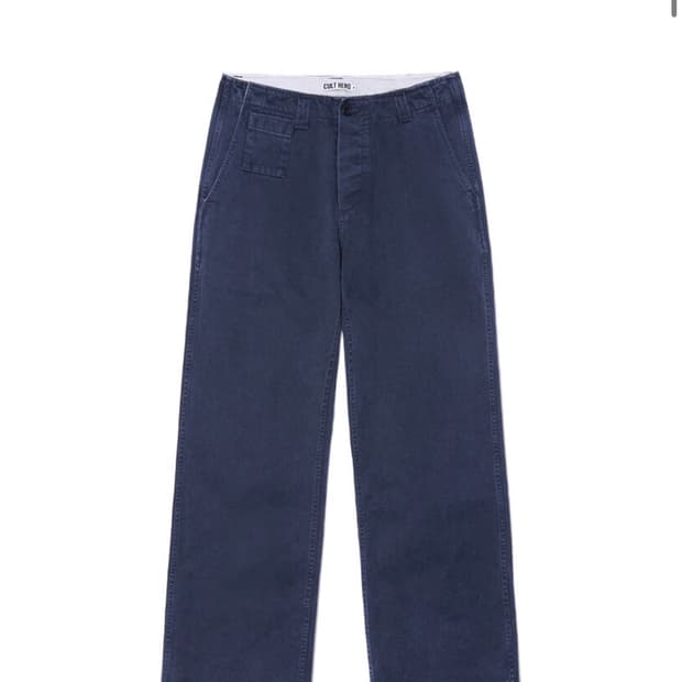 [M] 컬트히어로 제퍼 치노팬츠 네이비