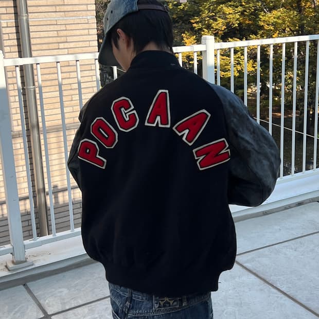 빈티지 바시티 자켓