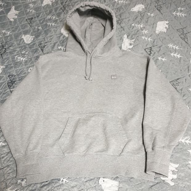 마크곤잘레스 오버핏 혜비코튼 후드티 그레이 (S)
