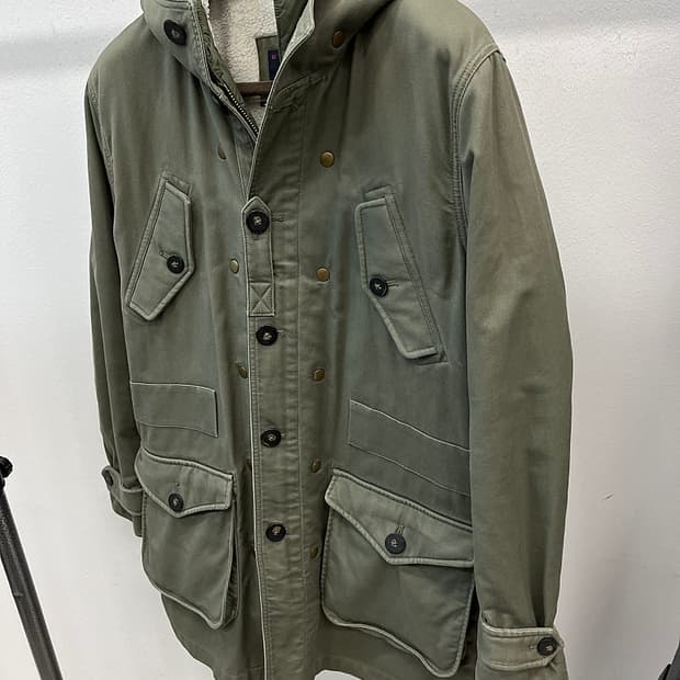 105) 라코스테 양털 야상자켓 