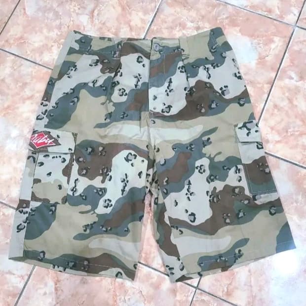 FUBU 후부 초코칩카모 반바지