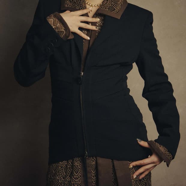 Jean Paul Gaultier 장폴고티에 코르셋 블레이저