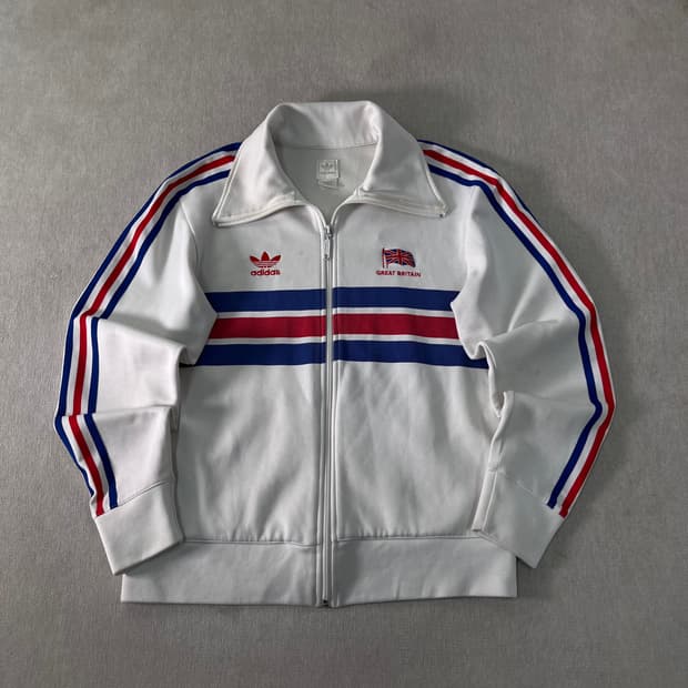 95 아디다스 신영국 트랙탑 져지