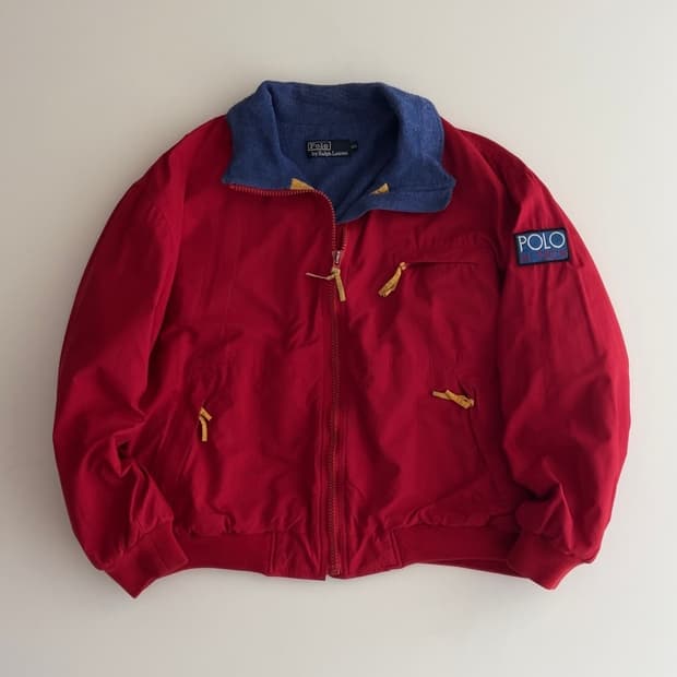 폴로 랄프로렌 하이테크 블루종 자켓 100