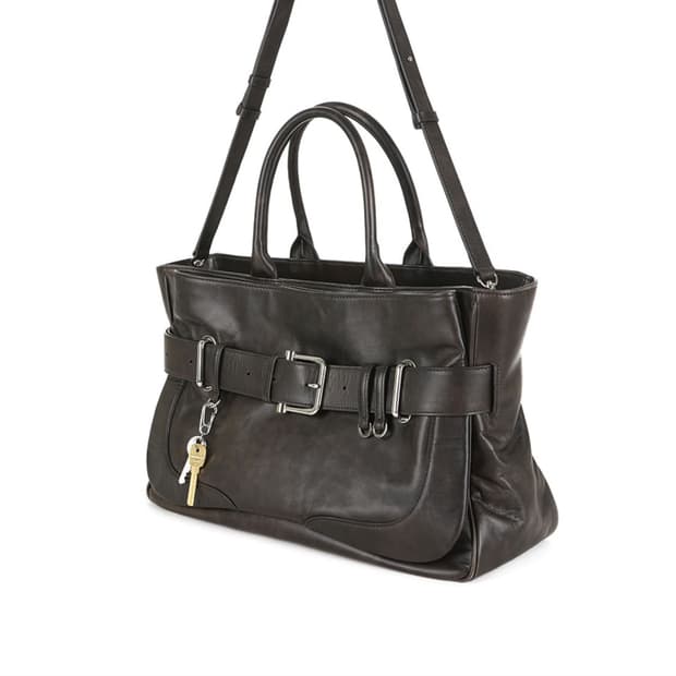 오소이 브로클 토트백 TOTE BROCLE [STAIN BROWN]