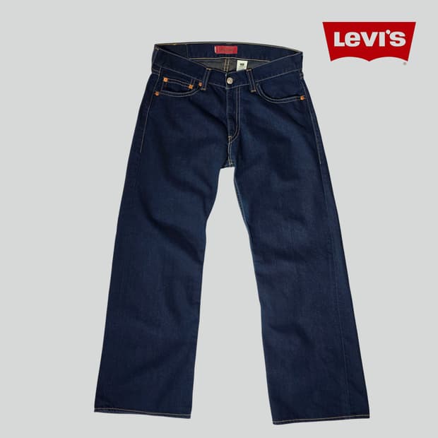 [W36L32]00s 리바이스 리얼루즈핏 타입원 데님팬츠