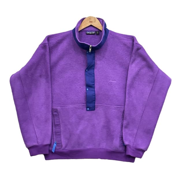 빈티지 파타고니아 하프집업 플리스 풀오버 1991 (L)
