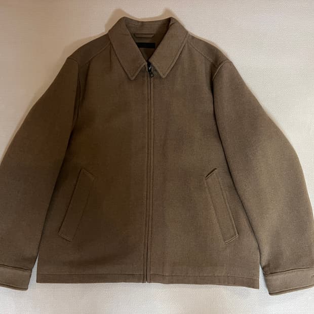 유니클로 블루종 자켓(브라운) XL