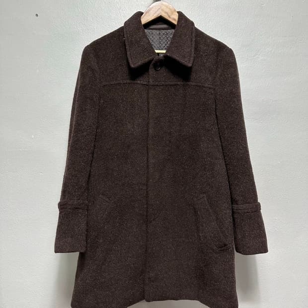 아담 엣 로페 울알파카 모헤어 코트