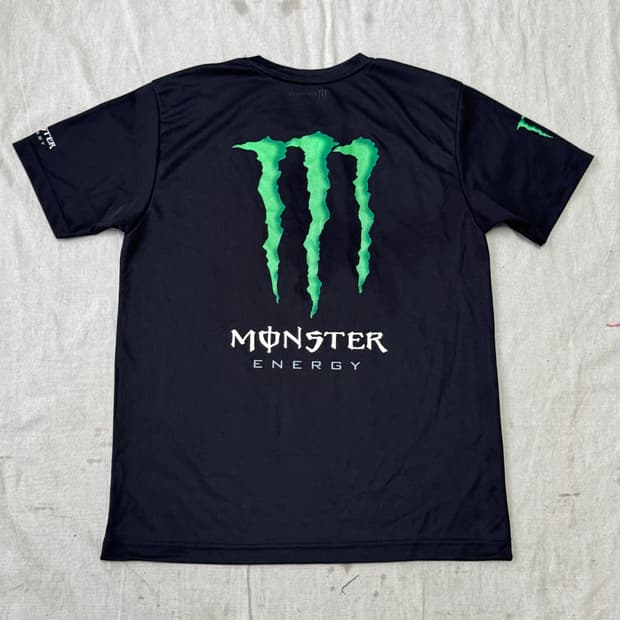 몬스터 기능성 백로고 반팔 XL