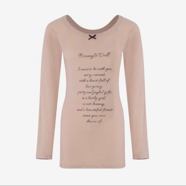 버니앤돌 시스루 티