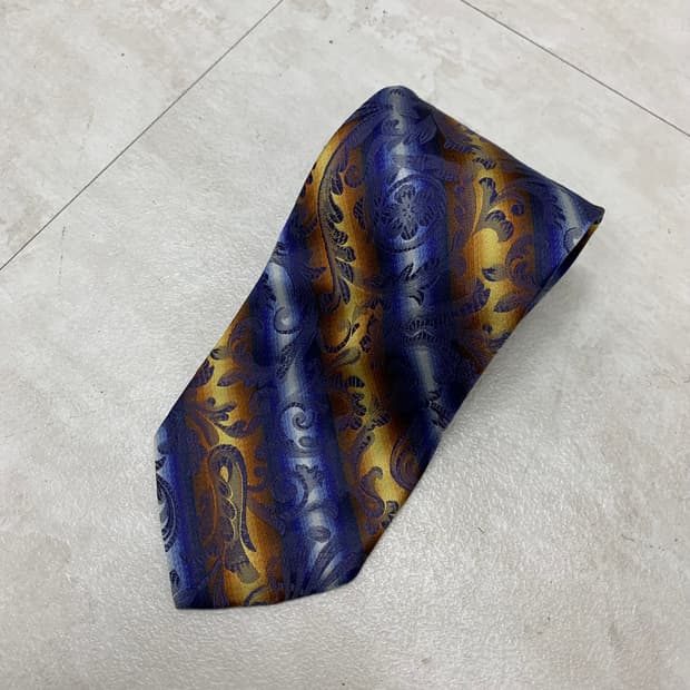 겐조 사선 디테일 넥타이 #286