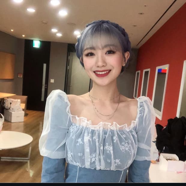 Oct.3 옥토버써드 Mesh Shirred Puff Sleeve Dre