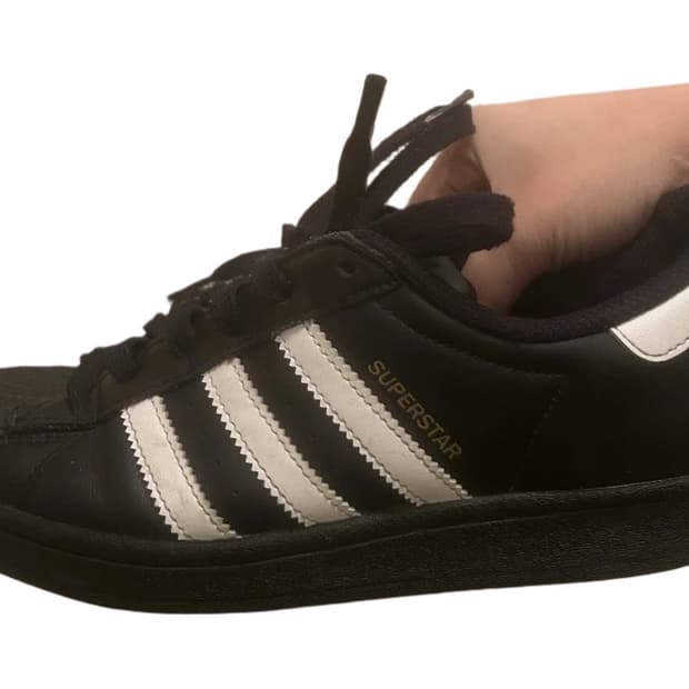아디디스 슈퍼스타 블랙화이트 235