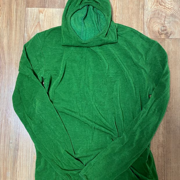 (3) 타일레 울 블렌드 후드워머 그린