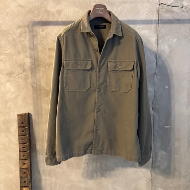 올세인츠 몰스킨 워크셔츠 100~105