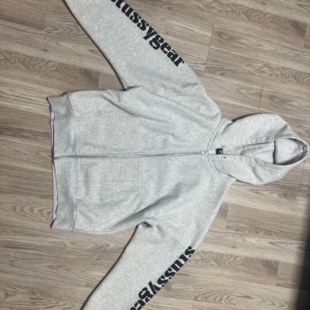 스투시 후드집업